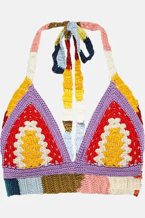 Marni X No Vacancy Inn knit crop top