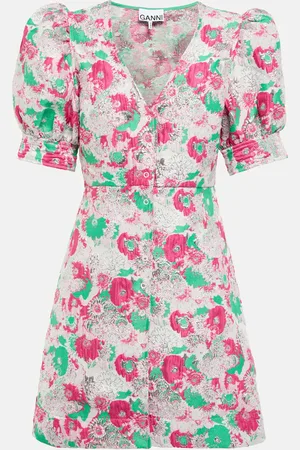 Ganni Printed minidress
