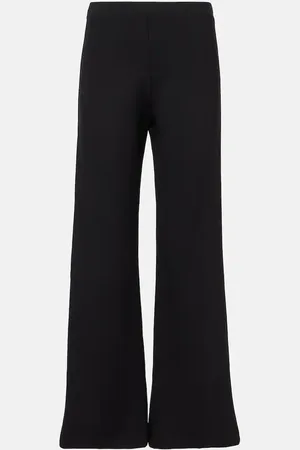 Leset Rio high-rise ponte flared pants