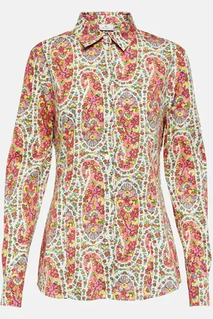 Etro Paisley cotton-blend shirt