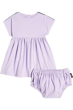 Balmain Baby cotton jersey dress and bloomers set