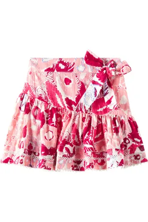 POUPETTE ST BARTH Chantal tiered cotton skirt