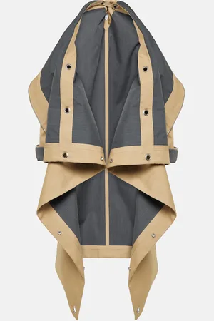 Bottega Veneta Wool and cotton cape