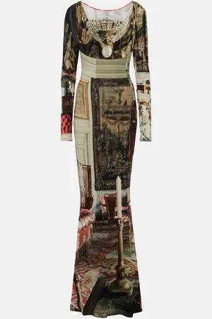 Vivienne Westwood Saloon printed maxi dress