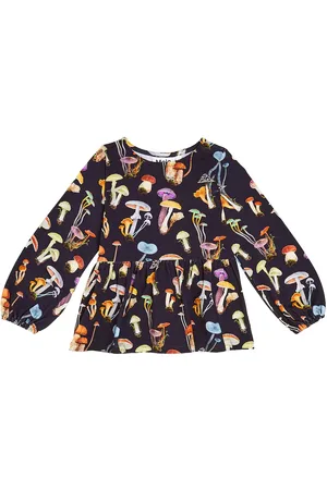 Molo Renae printed cotton-blend top