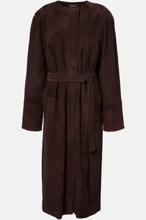 Stouls Suede trench coat