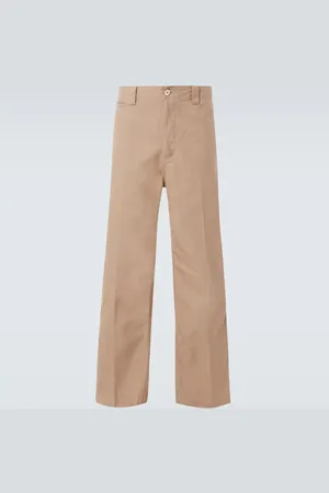 VISVIM High-rise cotton chinos