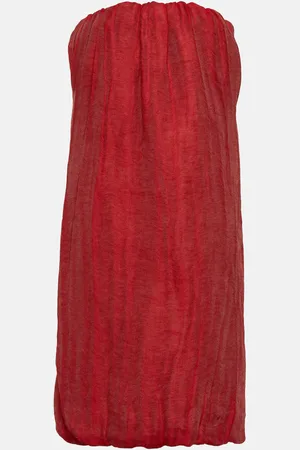 Khaite Yara cotton-blend midi dress