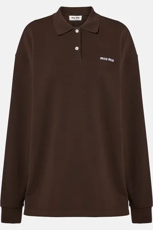 Miu Miu Cotton piquÃ© polo shirt