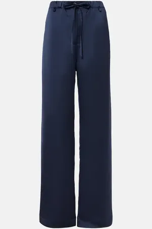 Proenza Schouler White Label Magnus satin wide-leg pants
