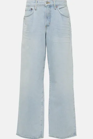 AGOLDE Fusion Jean mid-rise wide-leg jeans