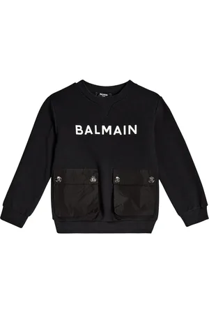 Balmain Logo cotton sweatshirt