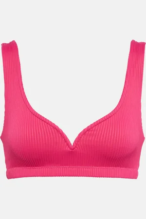ALEXANDRA MIRO Kamala ribbed bikini top