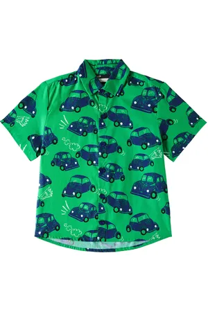 FÁBULA Printed cotton shirt