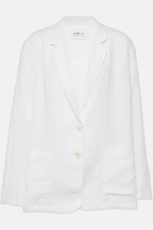 Velvet Lenny linen blazer