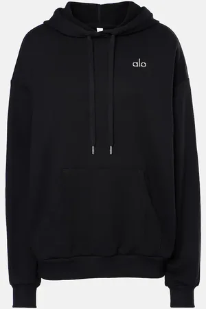 alo Accolade cotton-blend hoodie