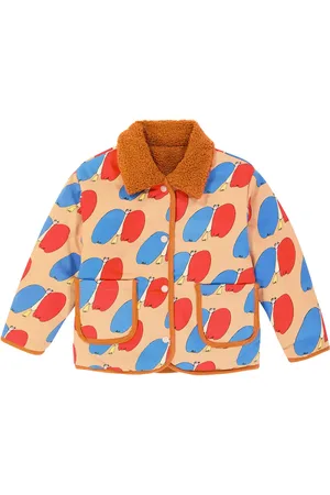 Jelly Mallow Reversible printed cotton jacket