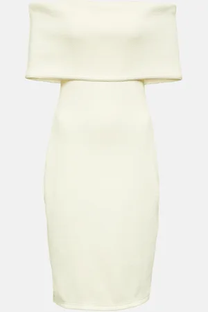 Bottega Veneta Off-shoulder midi dress