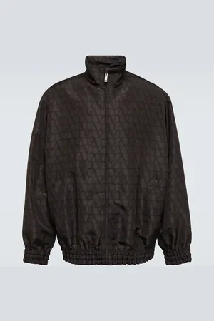 VALENTINO Toile Iconographe silk track jacket