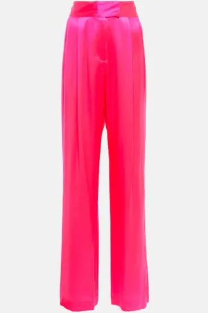 The Sei High-rise wide-leg silk pants