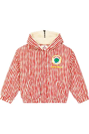 Jelly Mallow Wave striped jacket
