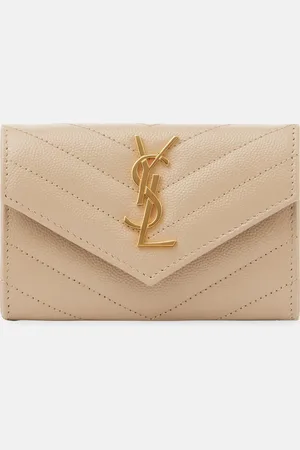 Saint Laurent Monogram Small leather wallet