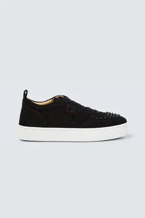Christian Louboutin Happyrui Spikes suede sneakers