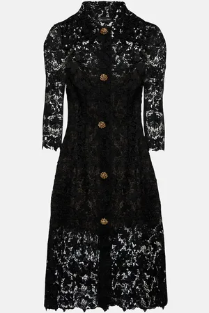 Oscar de la Renta Lace midi dress
