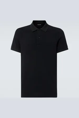 Tom Ford Short-sleeved cotton polo shirt