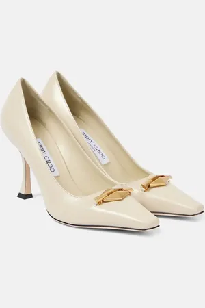 Jimmy Choo Ryker 90 embellished leather pumps