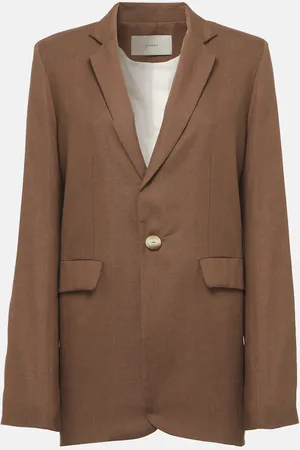 ASCENO Azores linen blazer