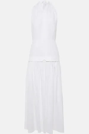 TOVE Quinn cotton midi dress