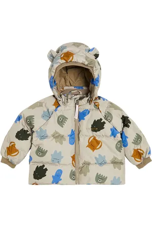 Liewood Baby Polle printed down jacket
