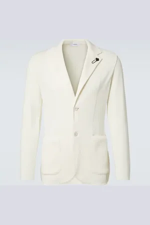 LARDINI Knitted cotton blazer