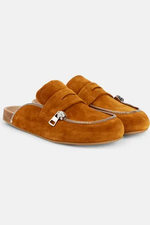 J.W.Anderson Biker suede mules