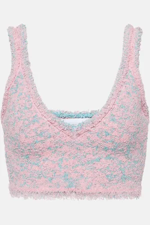 Paco rabanne Tweed crop top