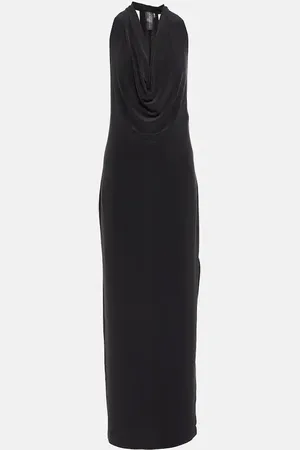 Norma Kamali Neeta jersey maxi dress