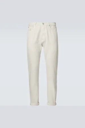 Brunello Cucinelli High-rise straight jeans