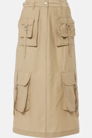 Acne Studios Technical cotton-blend cargo skirt