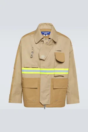 JUNYA WATANABE Triple Layer cotton-blend ripstop jacket