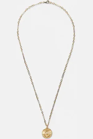 Foundrae Strength 18kt pendant necklace with diamond