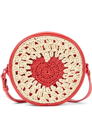 Stella McCartney Woven faux leather shoulder bag
