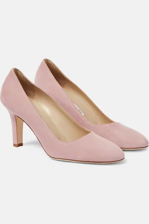 Manolo Blahnik Verin 90 suede pumps