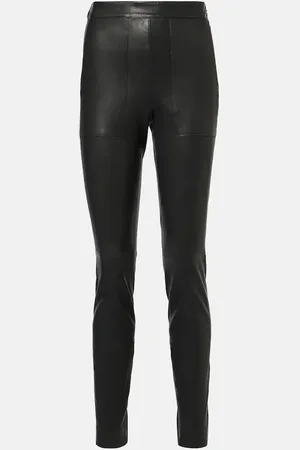 Ralph Lauren Sandy leather leggings