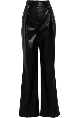 Simkhai Tara high-rise faux leather pants