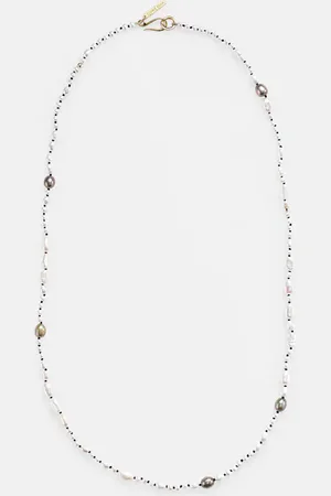 Sophie Buhai Mermaid necklace with freshwater pearls and 18kt gold-plated silver beads