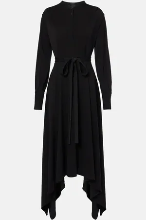 Joseph Asymmetric jersey midi dress