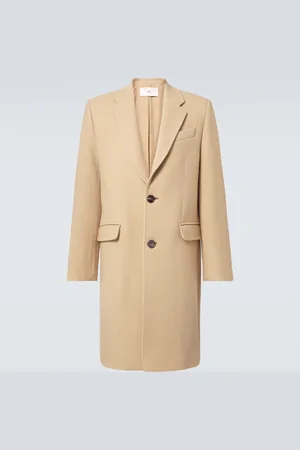 Ami Single-breasted wool coat