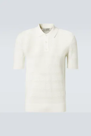 DRIES VAN NOTEN Knitted polo shirt