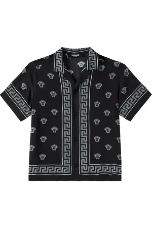 VERSACE Medusa Bandana printed shirt